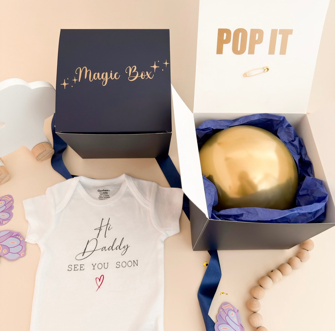 Big Brother / Big Sister Pregnancy Announcement Box, Sibling Baby Reveal Surprise