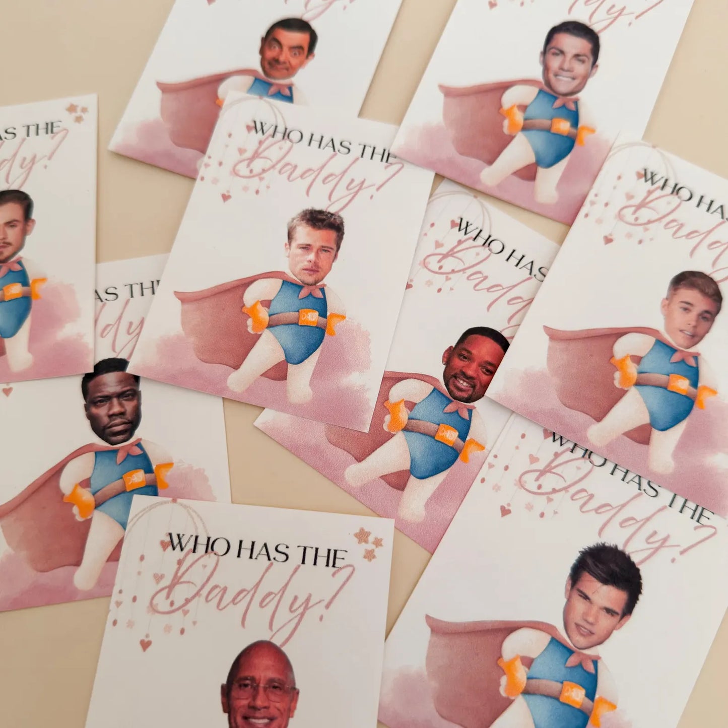 Who’s the Mom Baby Shower Game – Fun Guessing Game for Baby Shower