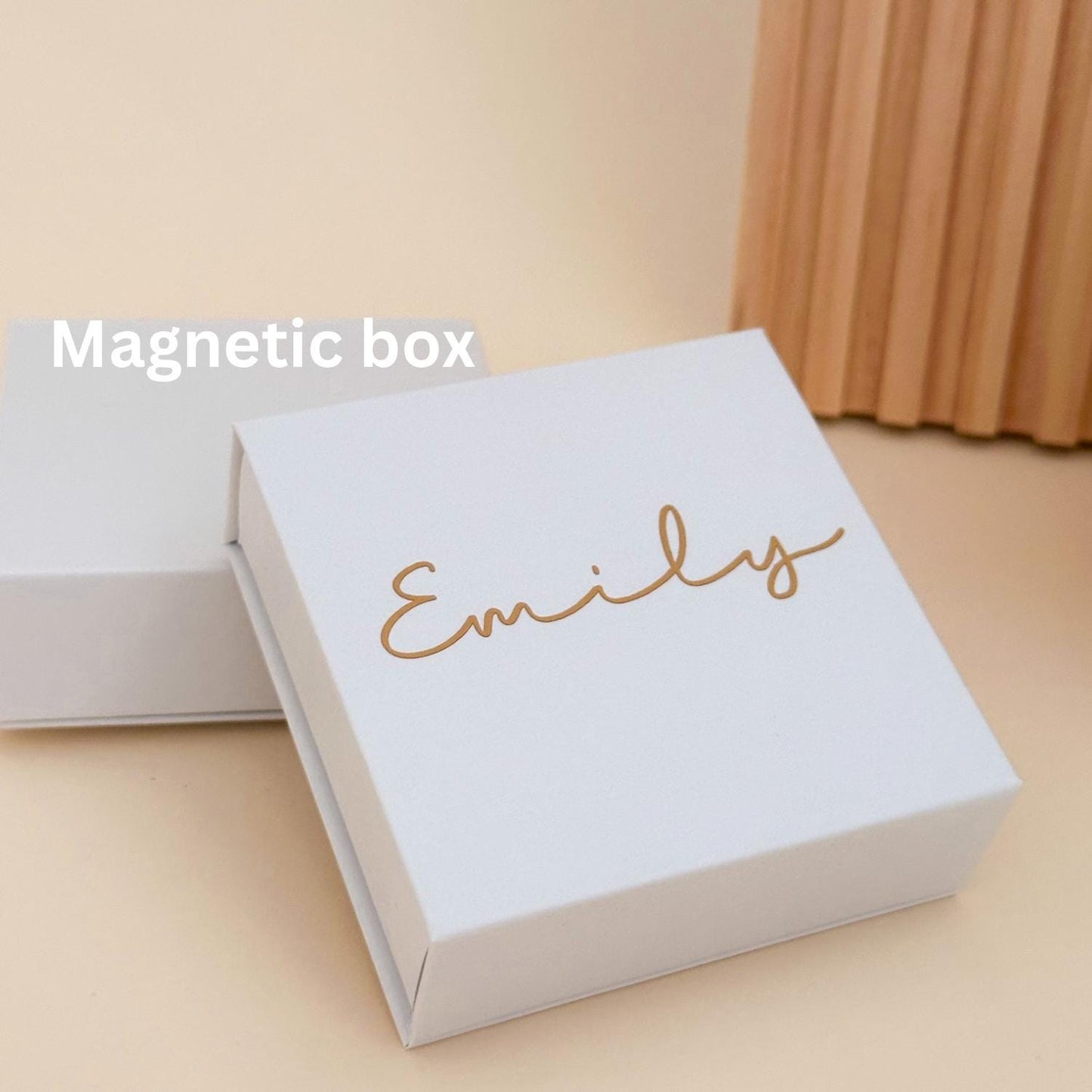 Pregnancy Announcement Bracelet Gift Box, Rose Quartz or Blue Quartz Jewelry, Auntie Reveal Gift , Personalized Keepsake for Best Friend