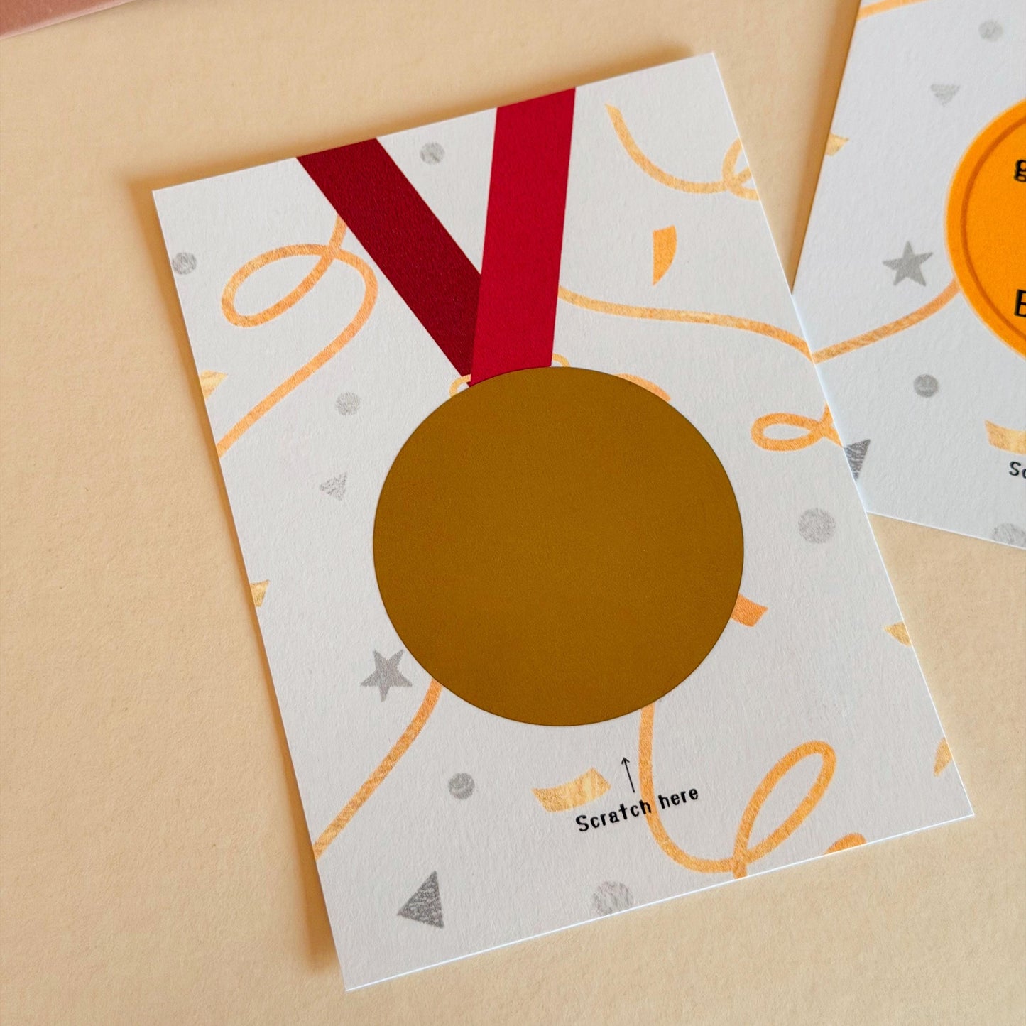 Pregnancy Announcement Scratch Card - You Are Going to Be a Big Brother, Big Sister, Scratch Card for Grandparents