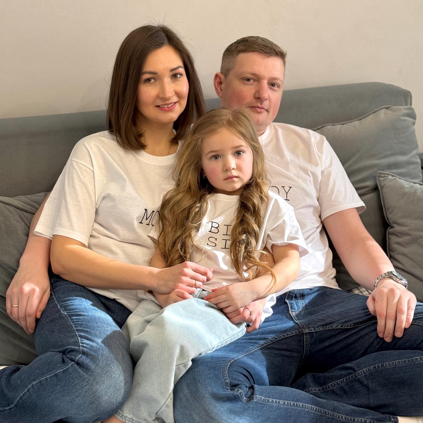 Gender Reveal T-Shirt Set – Mommy Daddy Matching Baby Reveal Shirts