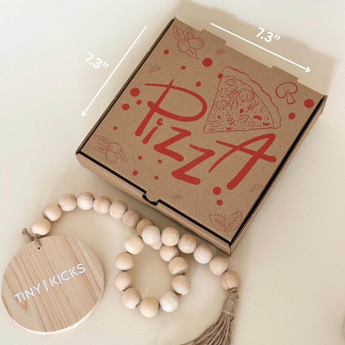 Pizza Pregnancy Announcement Box – New Dad Reveal Gift