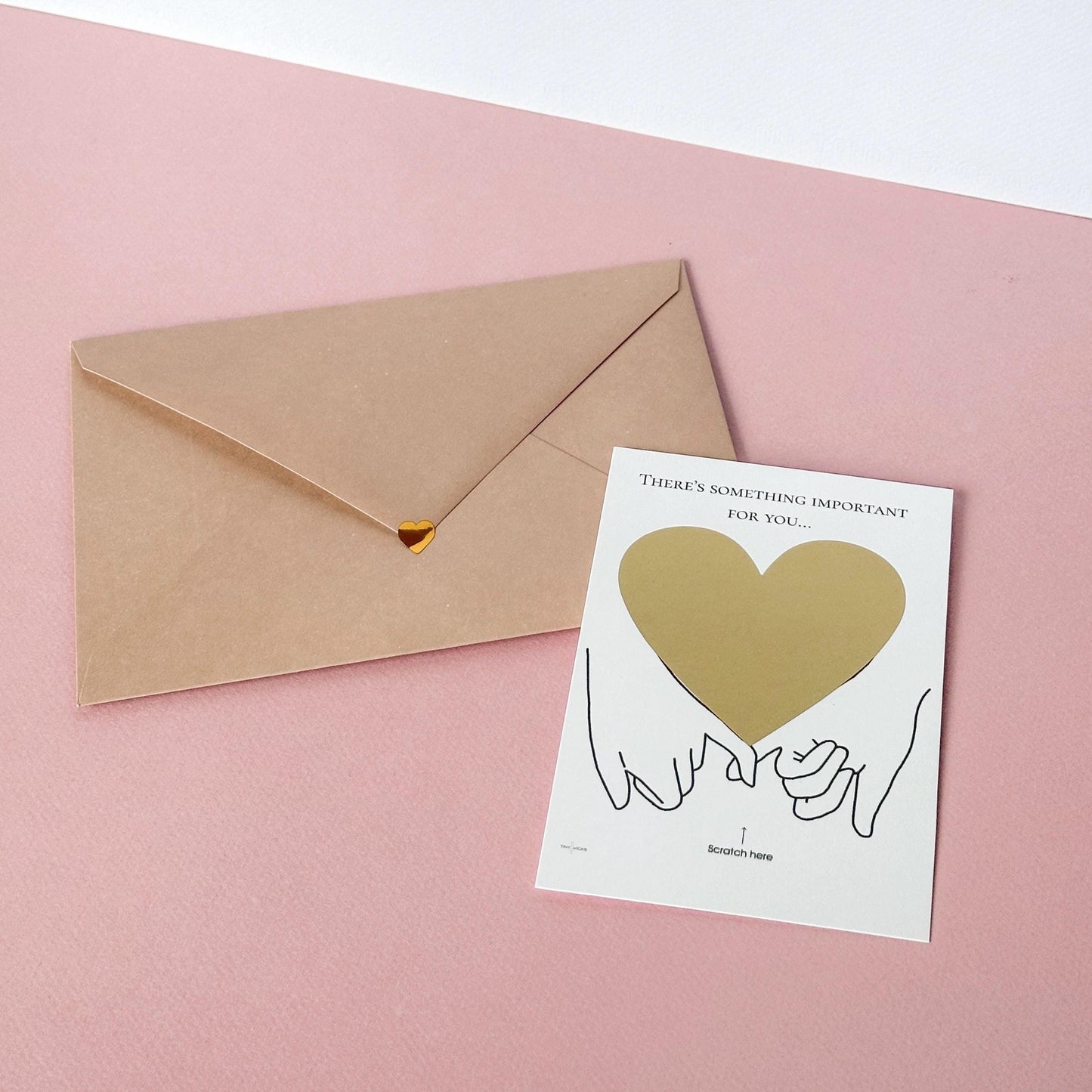 Pregnancy Announcement Scratch Card -Baby Reveal Gift for Husband