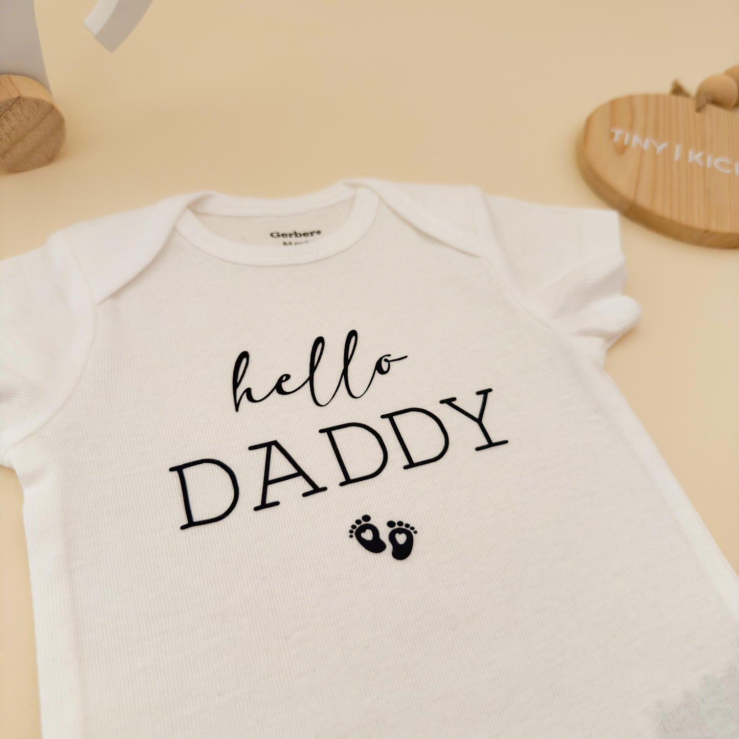 Pregnancy Announcement Gift Box for Husband: "Mini You" Bodysuit