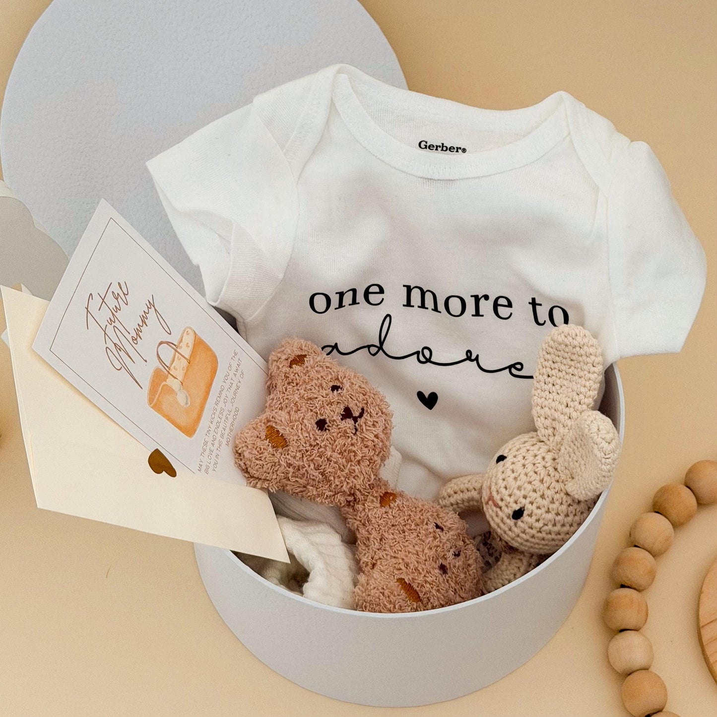 Baby Shower Gift for Mom-to-Be, Pregnancy Set, Baby party basket, future Mom surprise