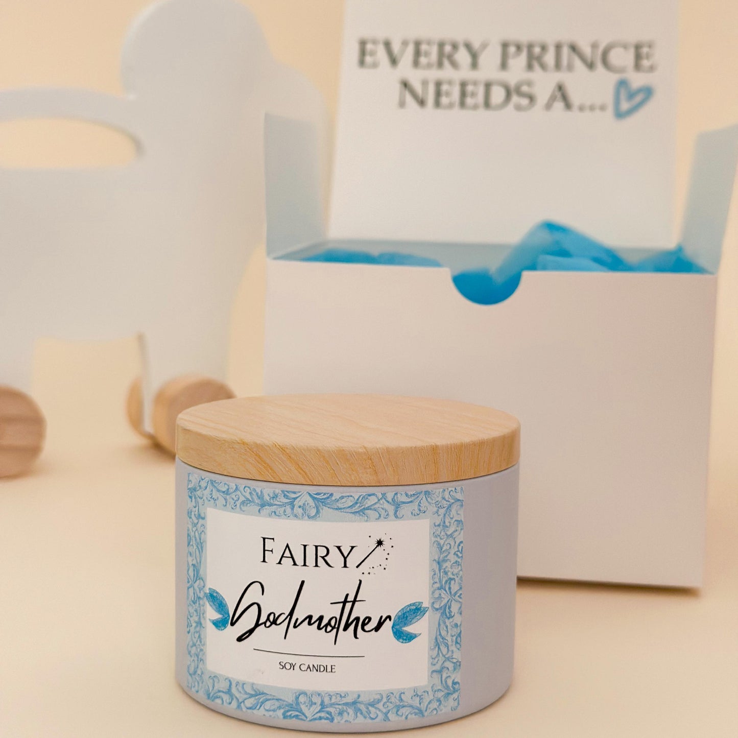 Will You Be My Godmother Gift Box – Fairy Godmother Candle Proposal