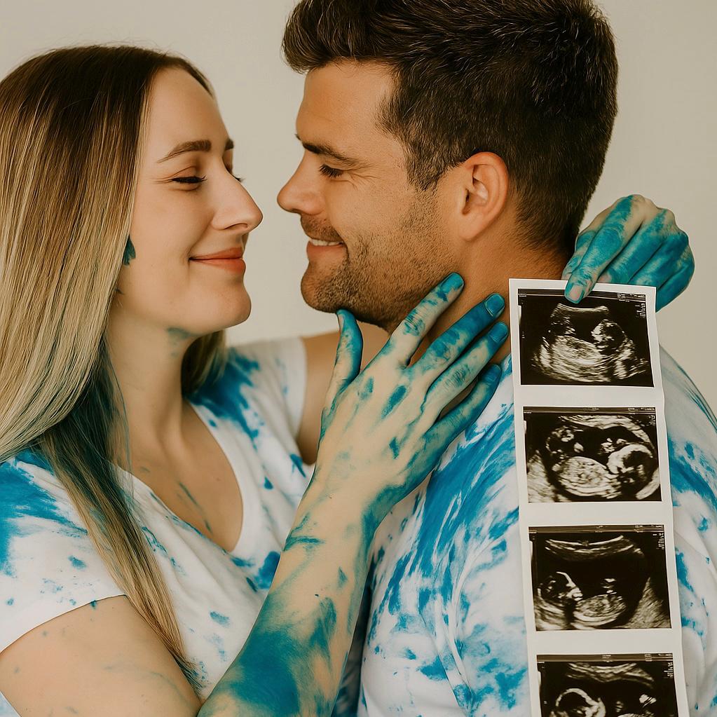 Gender Reveal T-Shirt Set – Mommy Daddy Matching Baby Reveal Shirts