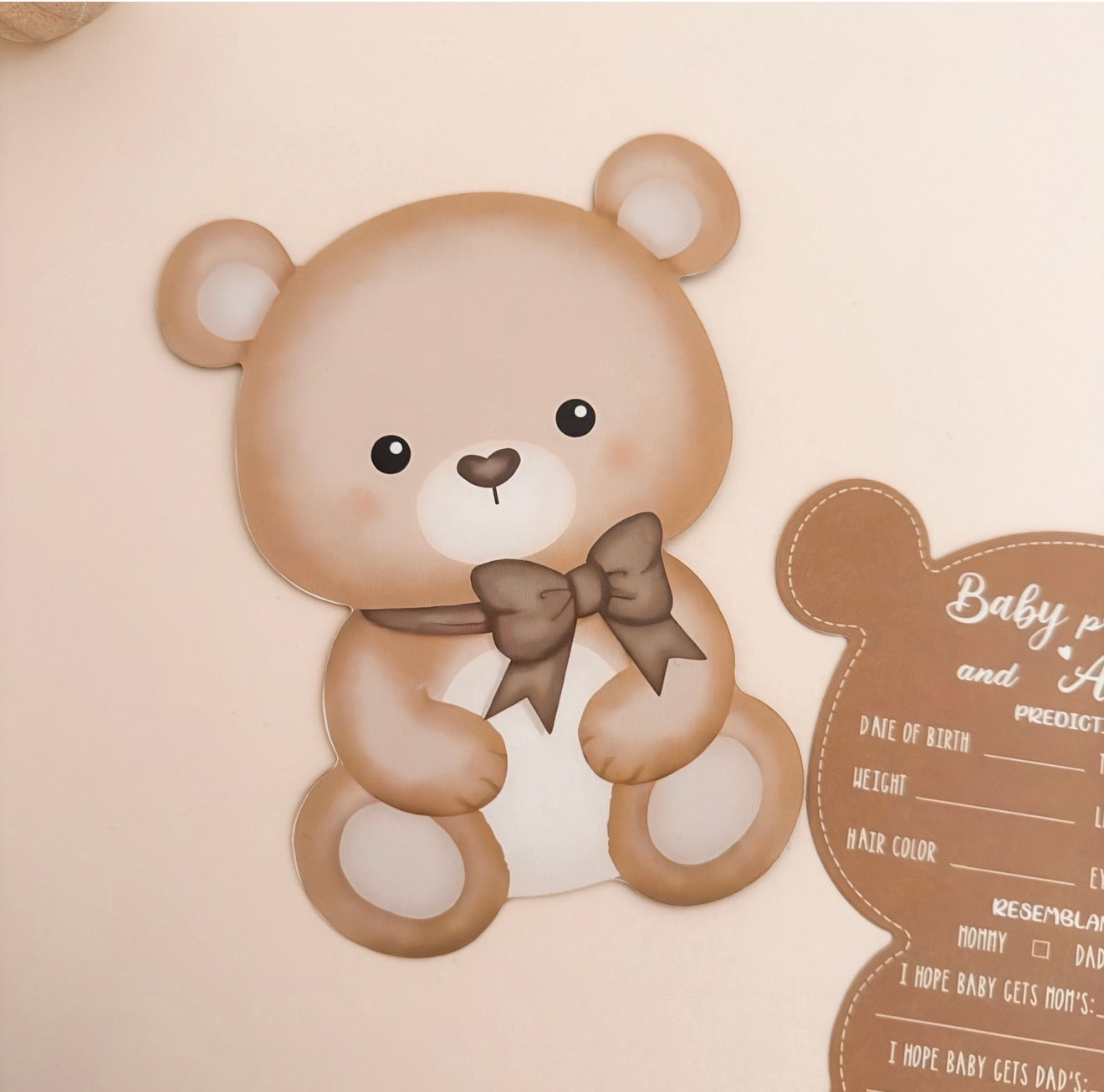 Baby Shower Prediction Cards – Baby Predictions & Advice Game