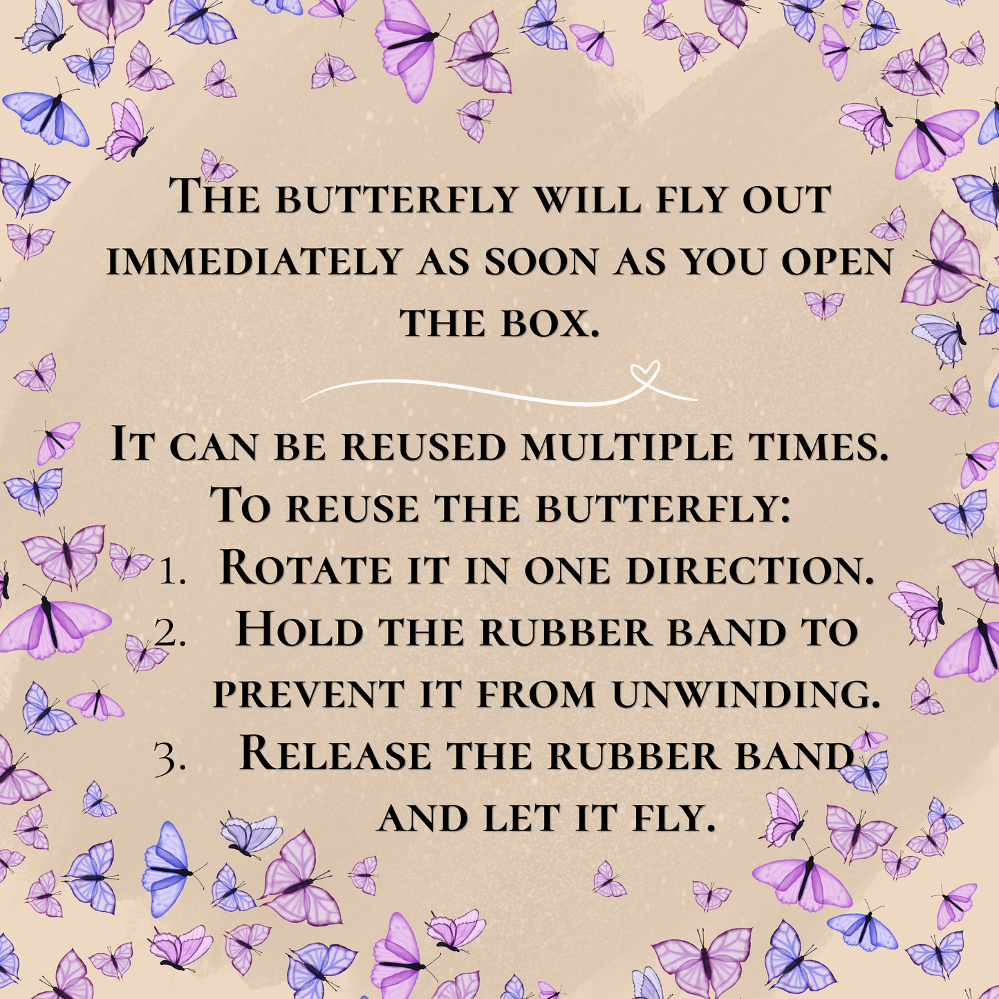 Grandparents Pregnancy Announcement Box - Surprise for Grandma with Butterfly