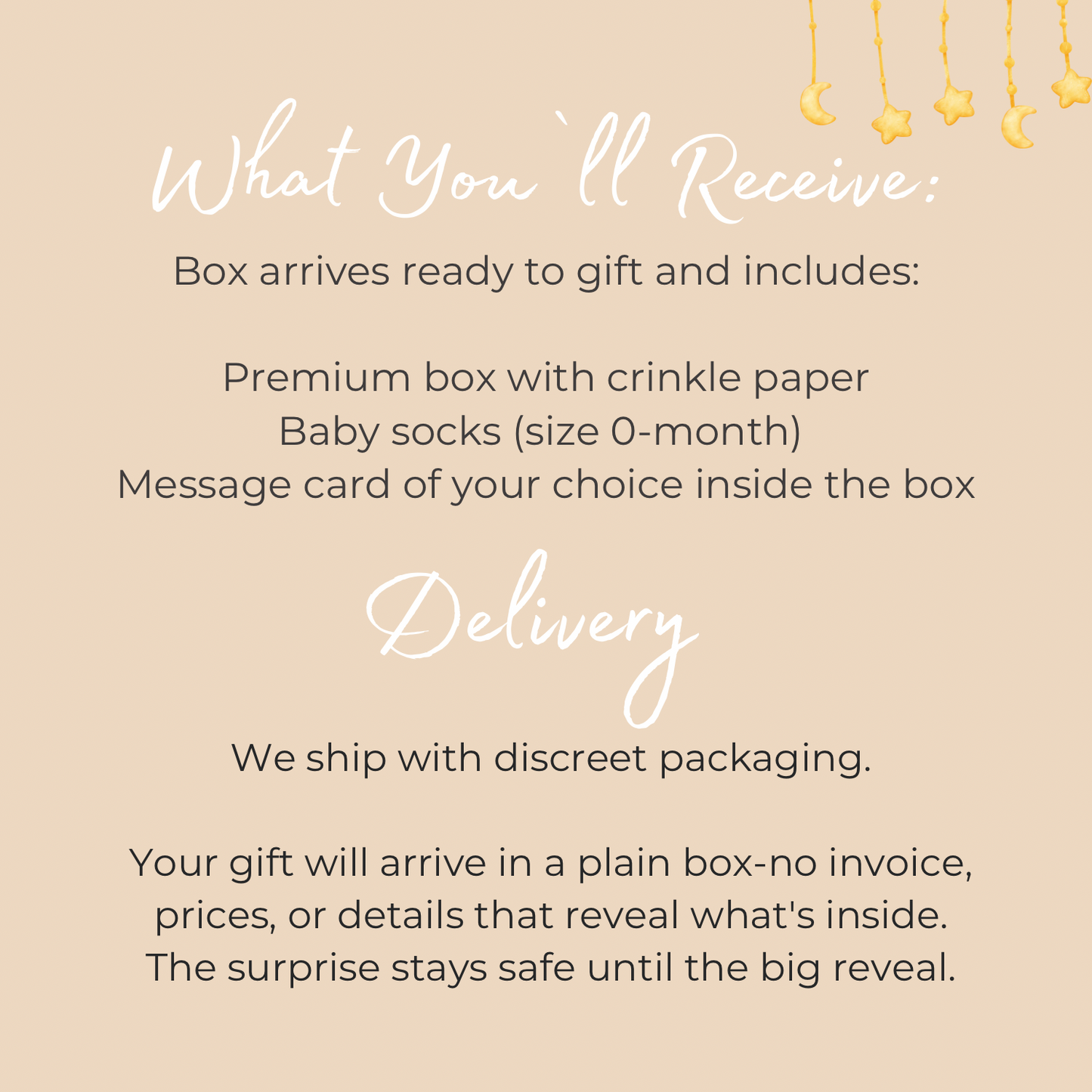 Grandparents Pregnancy Announcement Keepsake Box – Booties Reveal