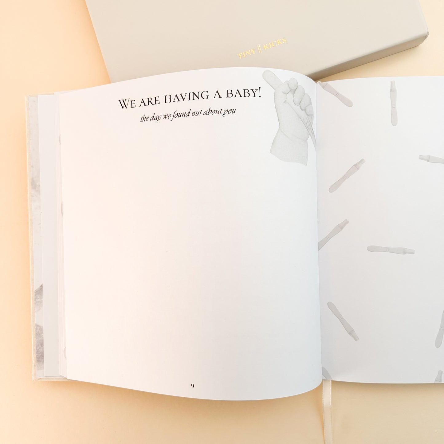 Personalized Baby Memory Book | Baby's First Year Photo Album | Baby Shower Gift