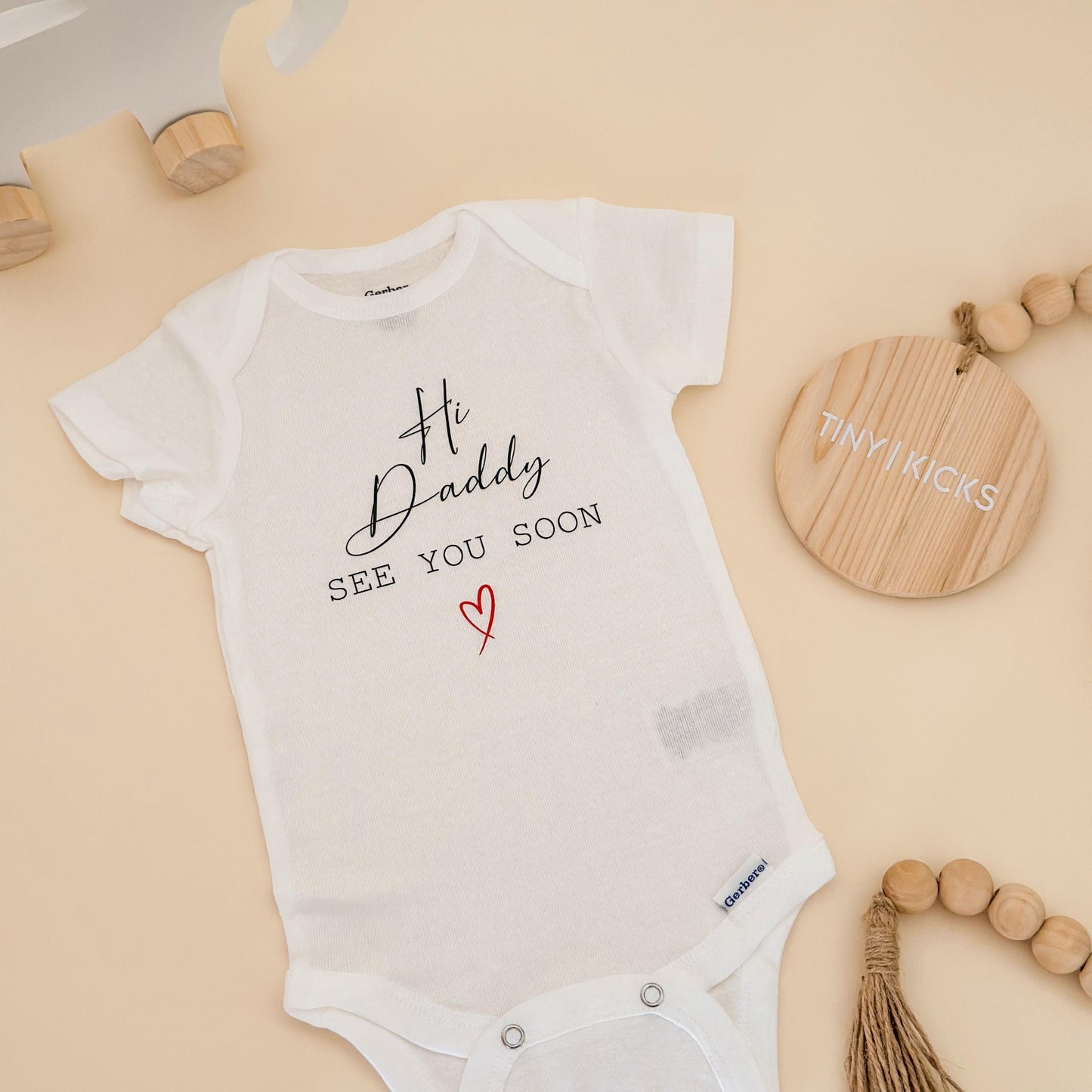 Pregnancy Announcement Gift Box for Husband: "Mini You" Bodysuit