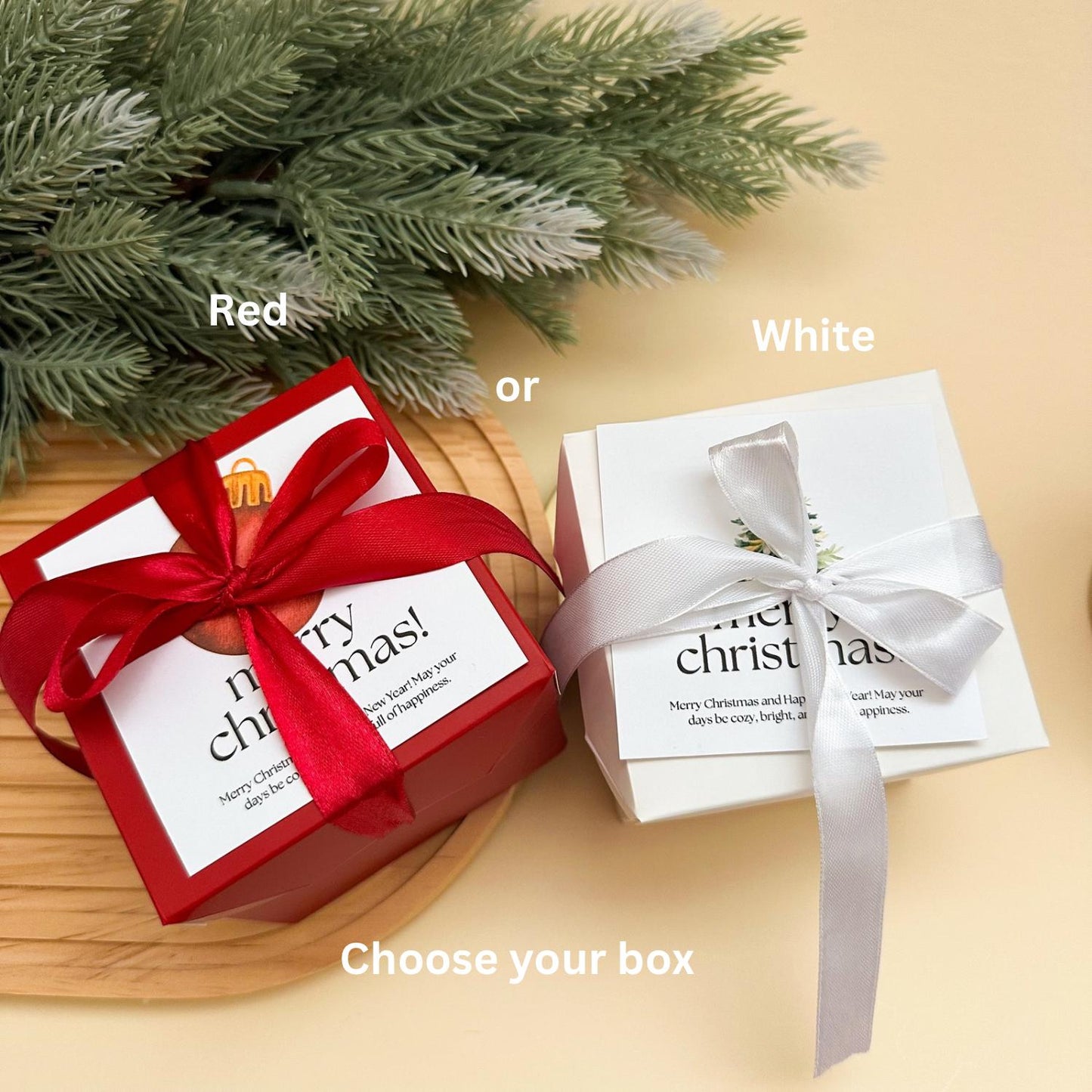 Christmas Grandparents Pregnancy Announcement Box -Santa baby - gift for Aunt, Uncle - Surprise for Grandma & Grandpa - Keep my booties safe