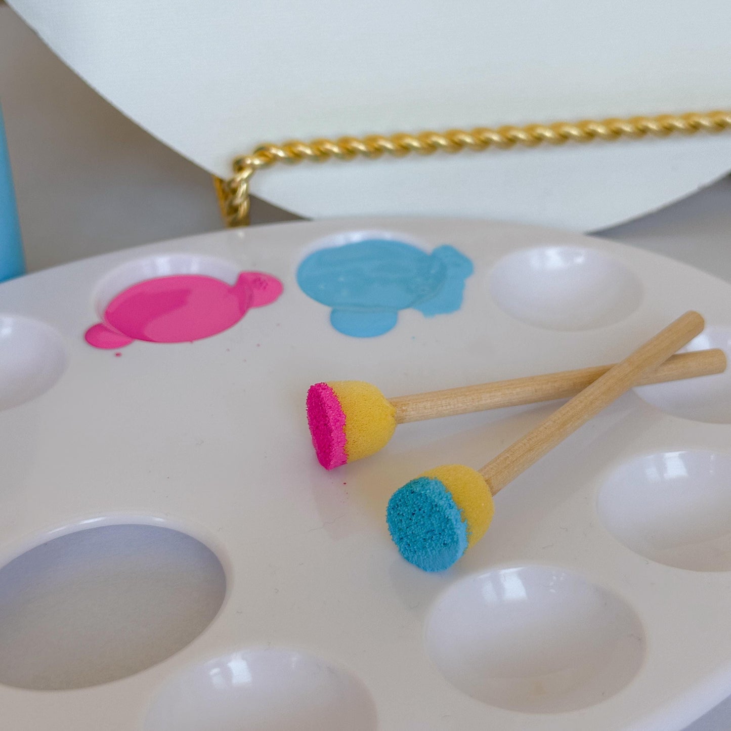 Gender Reveal Fingerprint Tree – Boy or Girl Voting Board Game