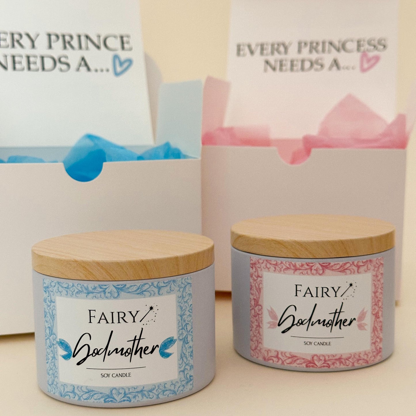 Will You Be My Godmother Gift Box – Fairy Godmother Candle Proposal
