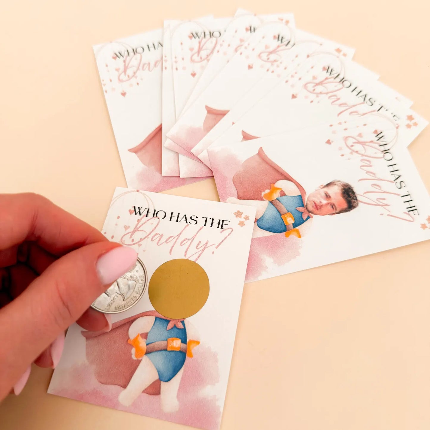 Who’s the Mom Baby Shower Game – Fun Guessing Game for Baby Shower