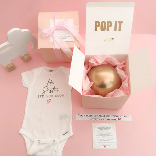 Pregnancy Announcement Scratch Card – Big Sister or Big Brother Reveal