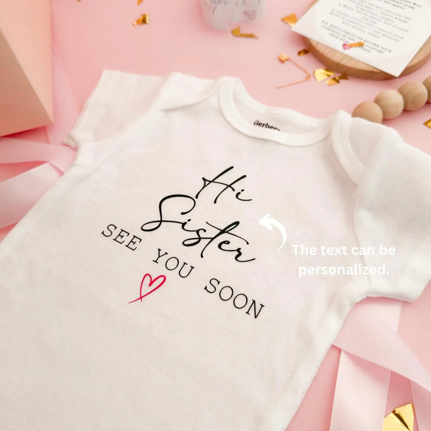 Pregnancy Announcement Scratch Card – Big Sister or Big Brother Reveal